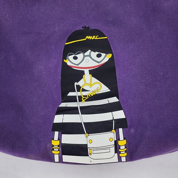 Marc by Marc Jacobs Y2K Miss Marc Girl Purple Messenger Shoulder Bag RARE - Picture 11 of 16